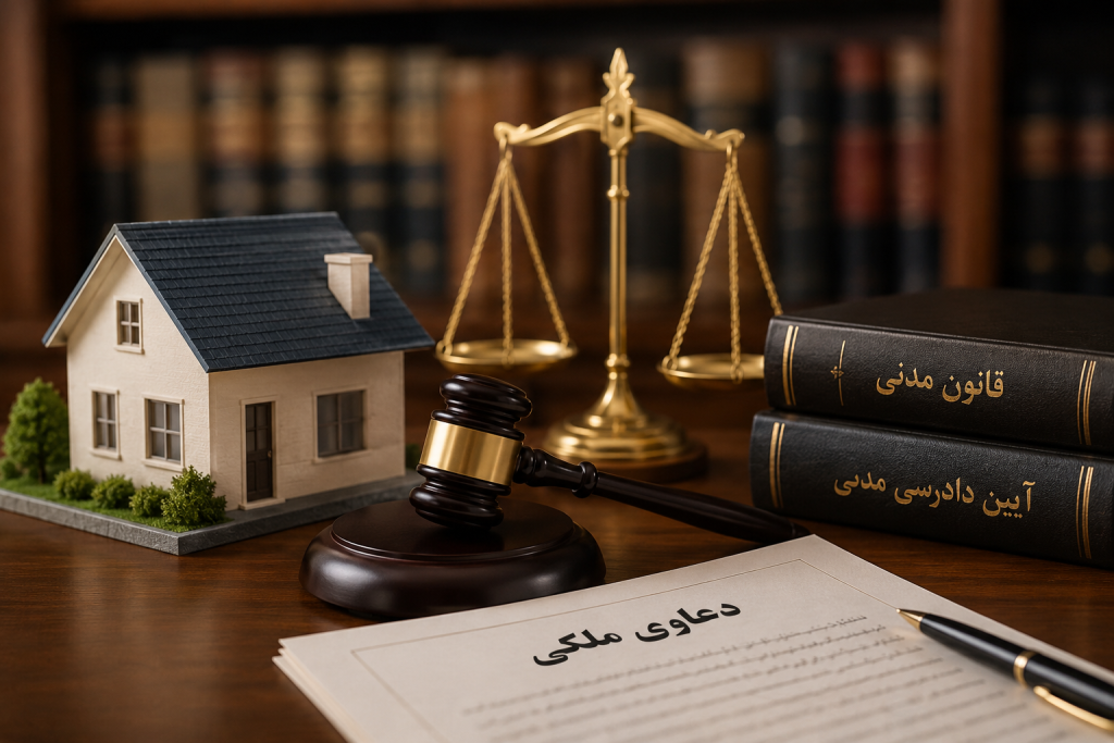 واکاوی جامع دعاوی ملکی در نظام حقوقی ایران، از منظر قوانین مدنی، کیفری و ثبتی